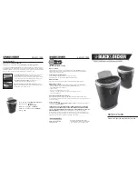 Black & Decker SKU #CC1200 Manual preview
