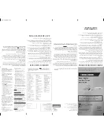 Preview for 1 page of Black & Decker SLICE RIGHT EK701 Use And Care Book