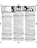 Preview for 2 page of Black & Decker SMARTGRIND CBG5 Series Use And Care Book