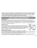 Preview for 3 page of Black & Decker *SpaceMaker EK970 Series Use And Care Book