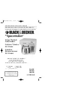 Black & Decker Spacemaker ODC460 Use And Care Book Manual preview