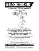 Black & Decker SS12 Instruction Manual preview