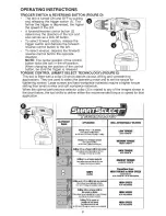 Preview for 8 page of Black & Decker SS12 Instruction Manual