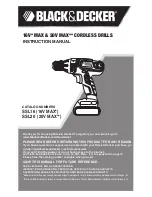 Black & Decker SSL16 Instruction Manual предпросмотр