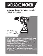 Preview for 24 page of Black & Decker SSL16 Instruction Manual