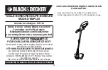 Preview for 10 page of Black & Decker ST7700 Instruction Manual