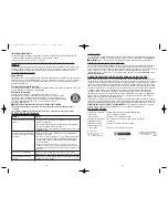 Preview for 10 page of Black & Decker START-IT 90531551 Instruction Manual