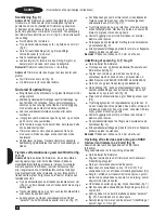 Preview for 98 page of Black & Decker STB3620L Original Instructions Manual