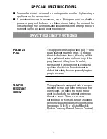 Preview for 3 page of Black & Decker Surge Xpress F855 Use And Care Book Manual