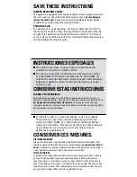 Preview for 4 page of Black & Decker SurgeXpress X500 Series Use And Care Book Manual