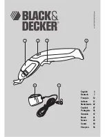 Black & Decker SZ360 Manual предпросмотр