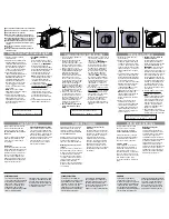 Preview for 7 page of Black & Decker T2200-T2450 Use And Care Book Manual