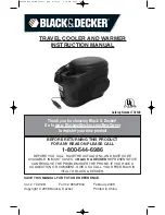 Preview for 1 page of Black & Decker TC212B Instruction Manual