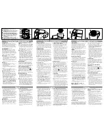 Preview for 7 page of Black & Decker TCM411 Series Use And Care Book Manual