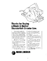 Preview for 2 page of Black & Decker ThunderVolt 1809 Instruction Manual