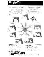 Preview for 12 page of Black & Decker ThunderVolt 1809 Instruction Manual