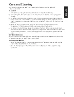 Preview for 9 page of Black & Decker TO1635B Use And Care Book Manual