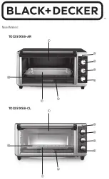 Preview for 1 page of Black & Decker TO3251XSB-AR User Manual