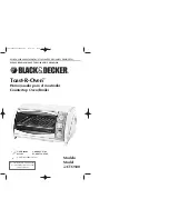 Black & Decker Toast-R-Oven CTO500 Use & Care Book preview