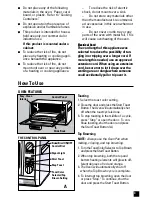 Preview for 3 page of Black & Decker Toast-R-Oven TRO220 Series Use And Care Book Manual