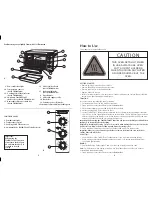 Предварительный просмотр 3 страницы Black & Decker Toast-R-Oven TRO4050 Use And Care Book Manual