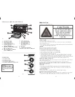 Предварительный просмотр 3 страницы Black & Decker Toast-R-Oven TRO4070 Use And Care Book Manual