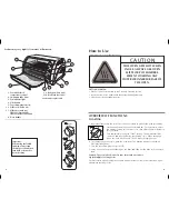 Preview for 3 page of Black & Decker Toast-R-Oven TRO651 Use And Care Book Manual