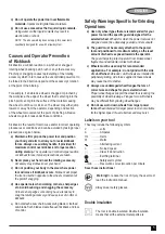 Preview for 5 page of Black & Decker Tradesman KTG15 Manual