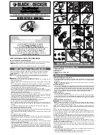 Предварительный просмотр 1 страницы Black & Decker V2400 Instruction Manual