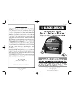 Preview for 1 page of Black & Decker VEC1086BBD User Manual