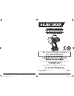 Предварительный просмотр 1 страницы Black & Decker VEC158BD Instruction Manual