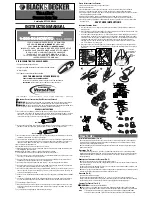 Black & Decker VERSAPAK VP7240 Instruction Manual предпросмотр