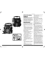 Предварительный просмотр 2 страницы Black & Decker VG11 Instruction Manual