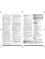 Предварительный просмотр 30 страницы Black & Decker VG11 Instruction Manual