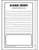 Предварительный просмотр 19 страницы Black & Decker VM1430 Instruction Manual