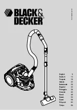 Black & Decker VO1700 Manual предпросмотр