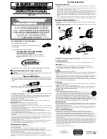 Black & Decker VP321-0275 Instruction Manual предпросмотр