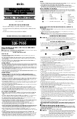 Предварительный просмотр 4 страницы Black & Decker VP870 Instruction Manual