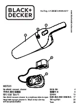 Preview for 1 page of Black & Decker WD7201 Manual