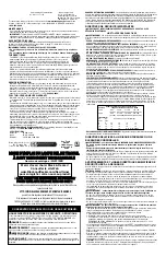 Preview for 2 page of Black & Decker WLF013BD Instruction Manual