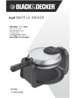 Preview for 1 page of Black & Decker WM1404S Use And Care Book Manual