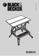 Preview for 1 page of Black & Decker WM835 Manual