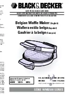 Black & Decker WMB500 SERIES Use And Care Book Manual preview