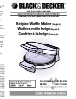 Preview for 1 page of Black & Decker WMB500 SERIES Use And Care Book Manual