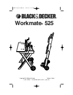 Black & Decker Workmate 525 Instruction Manual preview