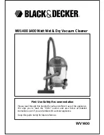 Black & Decker WV1400 Instruction Manual предпросмотр