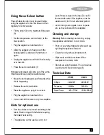 Preview for 7 page of Black & Decker X750R Manual