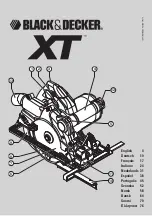 Black & Decker XT Manual предпросмотр