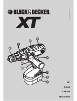 Black & Decker XTC18BK Original Instructions Manual preview