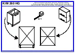 Предварительный просмотр 7 страницы Black & White Style KIM 260 HG Assembly Instruction Manual